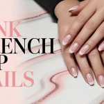 Pink French Tip Nails