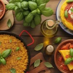 Basil in Spanish Food