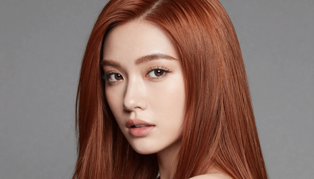 Copper hair color