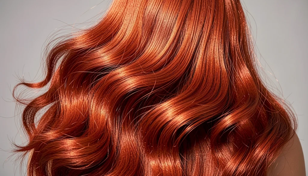 Copper hair color
